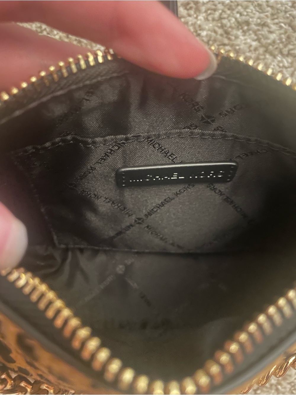 Michael Kors Cheetah Crossbody - Picture 2 of 3